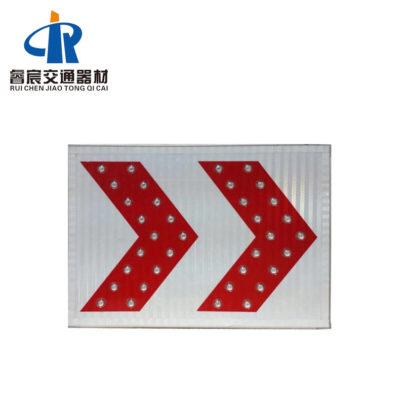 Solar LED Chevron Flashing Sign